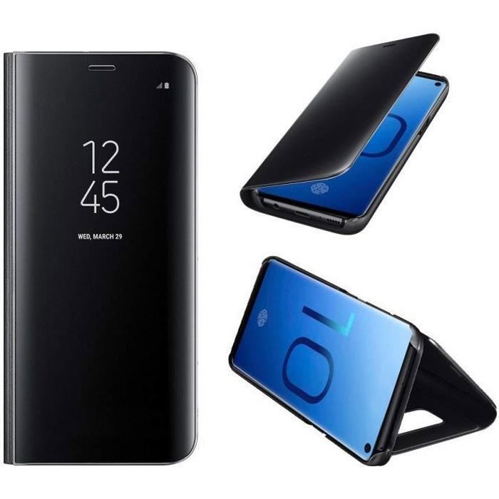 S10 Clear Miroir transparent folio Argent Housse Etui Coque SAMSUNG GALAXY S10 S10 Clear Miroir transparent folio Argent Housse Etui Coque SAMSUNG GALAXY S10