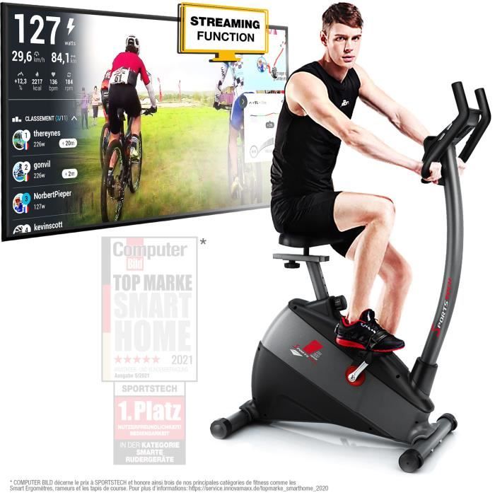 SPORTSTECH V lo d appartement Fitness ESX500 Poids d inertie de