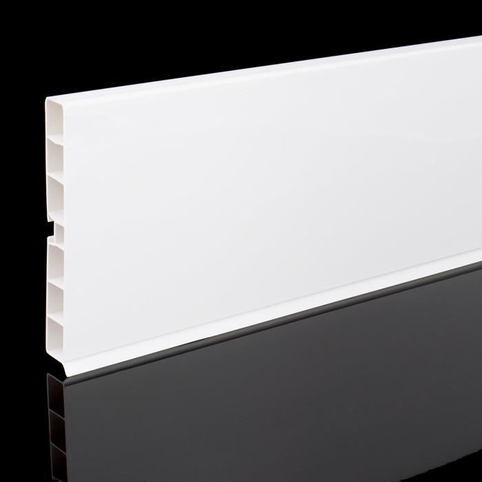 Pvc Cuisine Kickboard Plinthe 100mm 1500mm Couleur Blanc Brillant Achat Vente Finition Plinthe Cuis Pl 100mm 1500mm Blanc Soldes Cdiscount