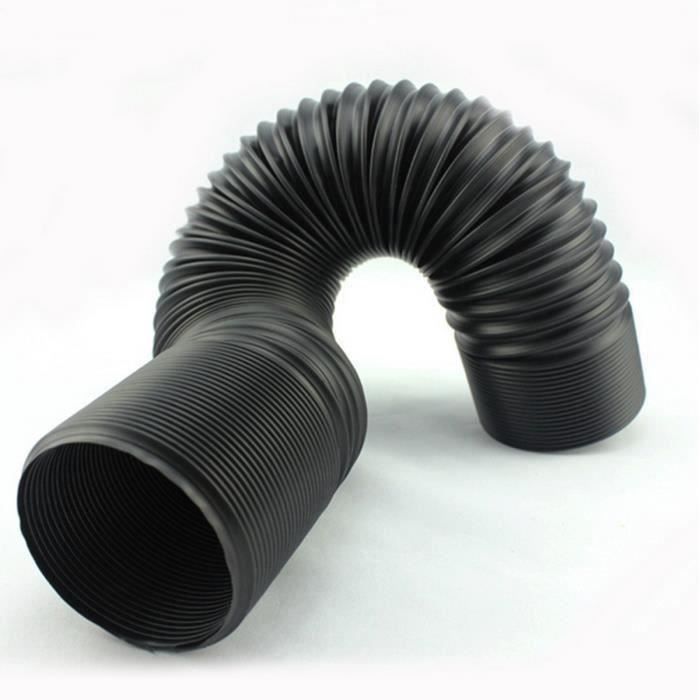 Daojun 1M 80mm Moteur de Voiture Flexible Tuyau dair dadmission dair Tuyau darriv/ée Tuyau de Voiture Filtre /à air dadmission dair Froid Conduits Alimentation tuyaux Souples