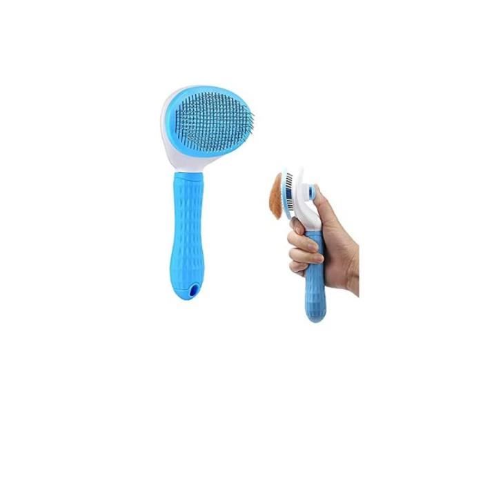 Pet Brushes, Dog Cat Brush with Upgrade Button, Pet Brush for Long Hair