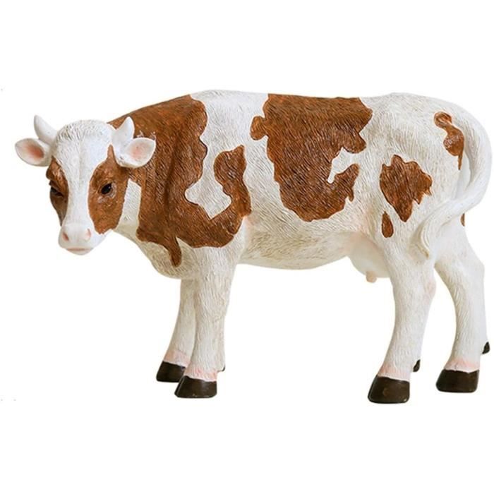 Statue de jardin figurine de en résine Statue de vache de jardin