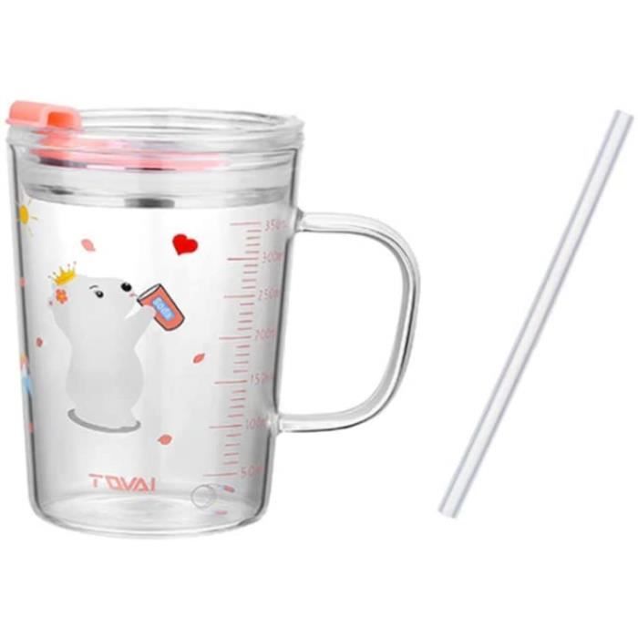 Verre Gobelet Sippy Formateur De Paille Tasses Pour Bebe Enfant En Age Et Alimentation Des Enfants Avec Silicone Paille Poignee 350m Cdiscount Puericulture Eveil Bebe