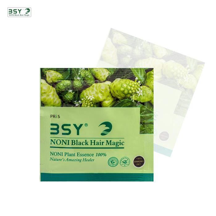 Colorations BSY, Teinture noire pour cheveux à base de plantes et d