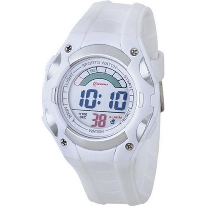 Montre Femme watch Digitale Etanche Chrono Alarme Garantie 1 an