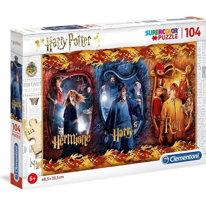 Puzzle - Clementoni - Harry Potter - 104 pièces - Pour enfants à partir de 6 ans
