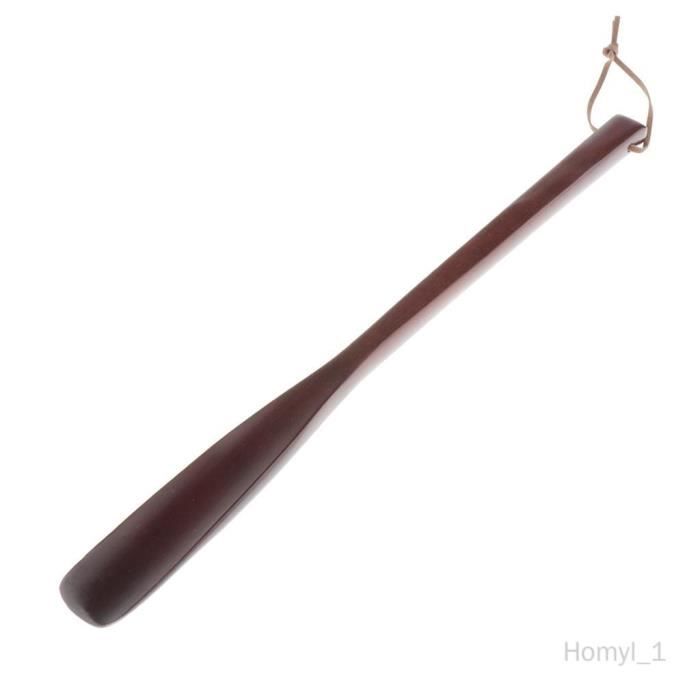 Chausse-pieds En Bois OFKPO - 2 Chausse-pieds Durable Avec Corde En Cuir Antidérapant