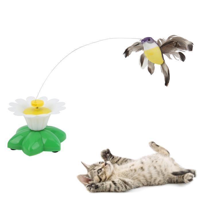 Meilleurs prix pour Jouet électrique pour chat oiseau volant réaliste jouets de chat interactifs pour chaton petits animaux