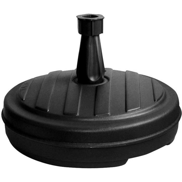 EDA Pied de parasol, plastique, rond, 430 mm - vue 1
