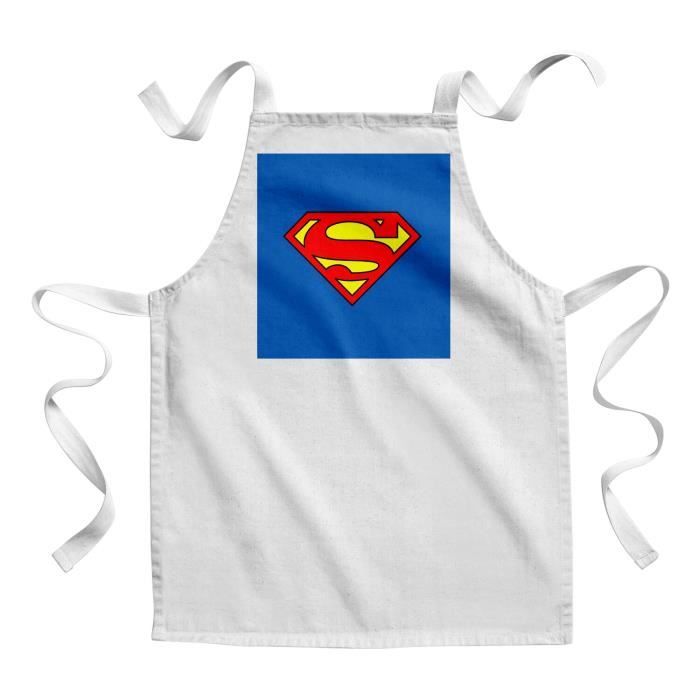 YNR Tablier Drôle 2 Pièces Superman & Wonder Woman - Tabliers De Cuisine Imperméables Pour Couples, Cadeau Amusant