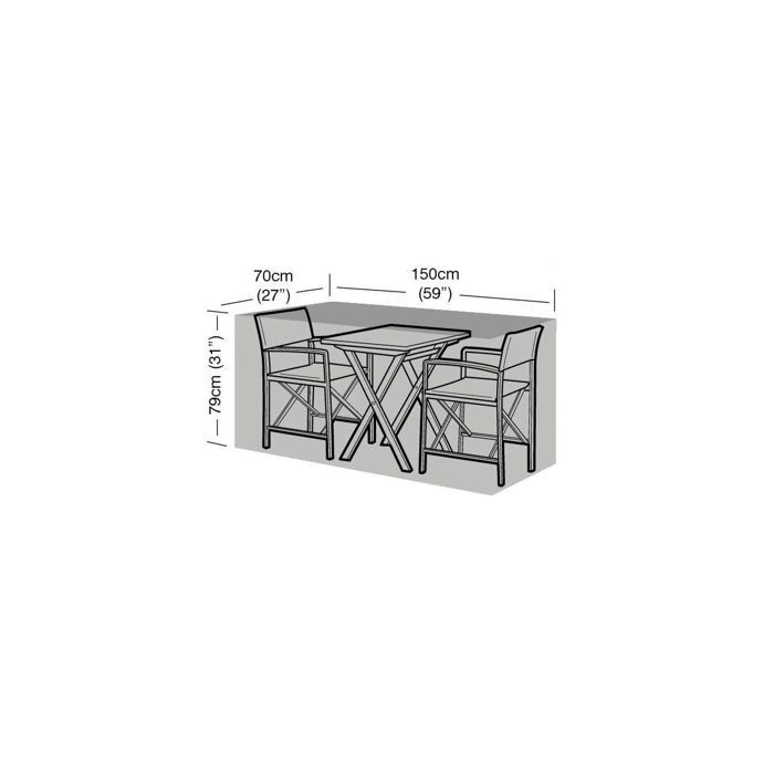 housse de protection salon de jardin 2 places 150 x 70 x 79 cm cdiscount jardin