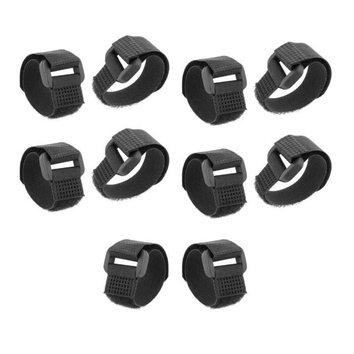 10x ceintures d arrimage reutilisables sangles de stabilisateur de roue de velo de remplacement de support de toit de 1.6x20cm Cdiscount Bricolage