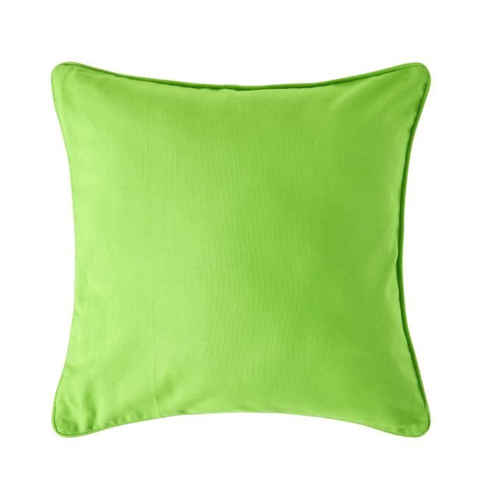 Housse de coussin Uni Vert 60 x 60 cm Housse de coussin Uni Vert 60 x 60 cm