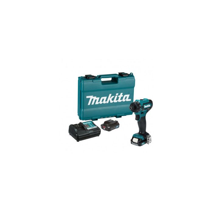 Perceuse visseuse 12V CXT 2x2 0 Ah dans valise MAKITA DF033DWAE - vue 1