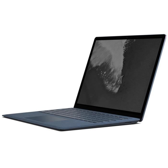 Vente PC Portable Microsoft Surface Laptop 2 for Business - Bleu Cobalt (LQR-00043) - Intel Core i7-8650U 8 Go SSD 256 Go 13.5" LED Tactile Wi-Fi pas cher