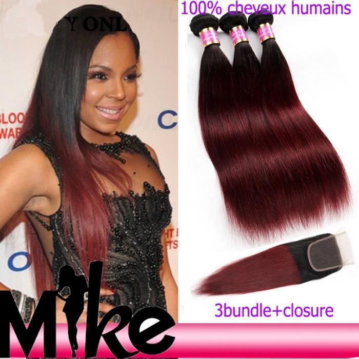 perruques cheveux naturels bordeaux