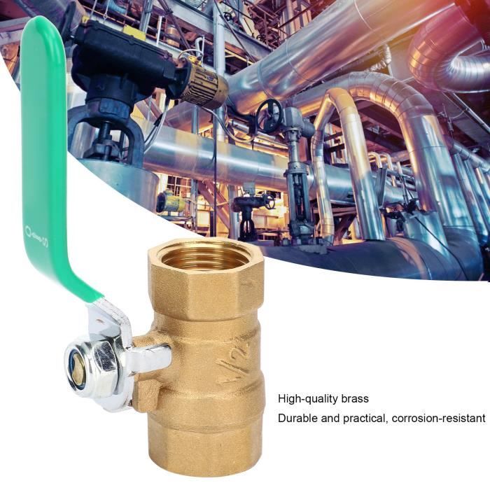 Lot De 10 Vannes à Bille Miniatures 1/4" - Pour Purificateur D'Eau, Système Osmose Inverse, Irrigation