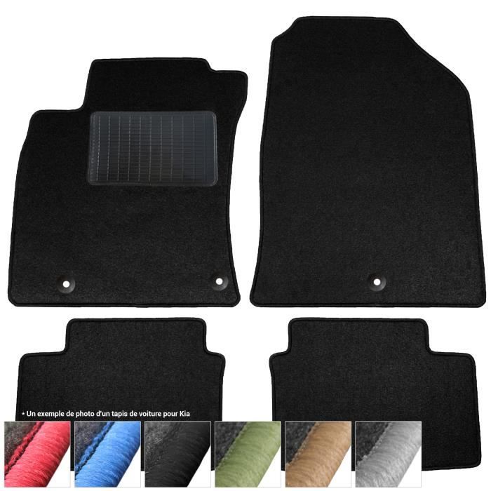 Tapis De Sol Complet Pour Citroën DS5 (2011-2015) - Velours - Neuf Avec Pinces De Fixation - Garantie 2 Ans