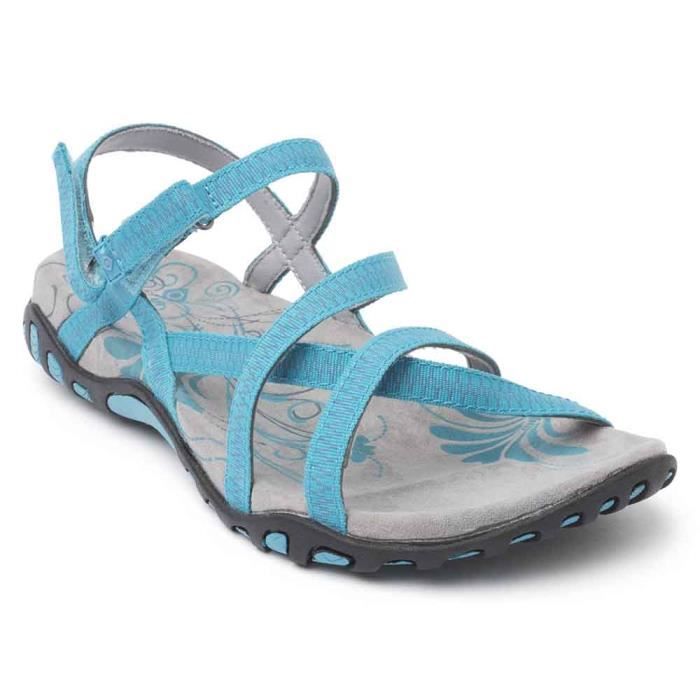 Fermeture Velcro Polyester Sandales Sport Femme TENA Faites pour Marcher IZAS Été Légères et Confortables Sandales pour Trekking et Randonnée 