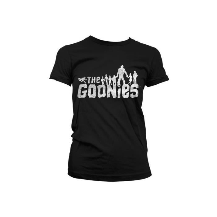 T-shirt The Goonies Pour Homme - Couleur Noire, Tailles S à 5XL - Neuf Avec étiquettes