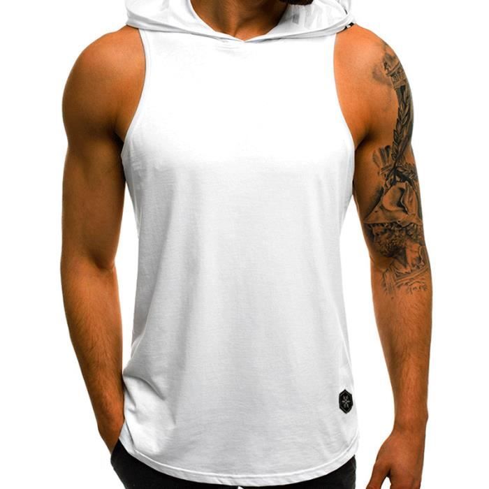 T Shirt Homme sans manches T shirt slim fit homme T shirt