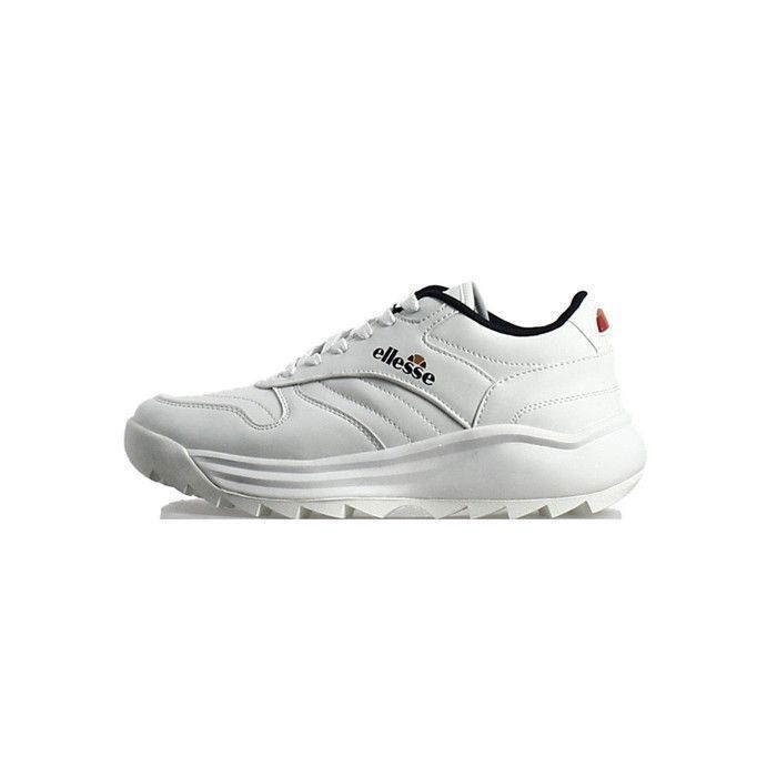 Basket Ellesse Retro Woman - ELLESSE - Blanc - Lacets - Cuir/Synthétique