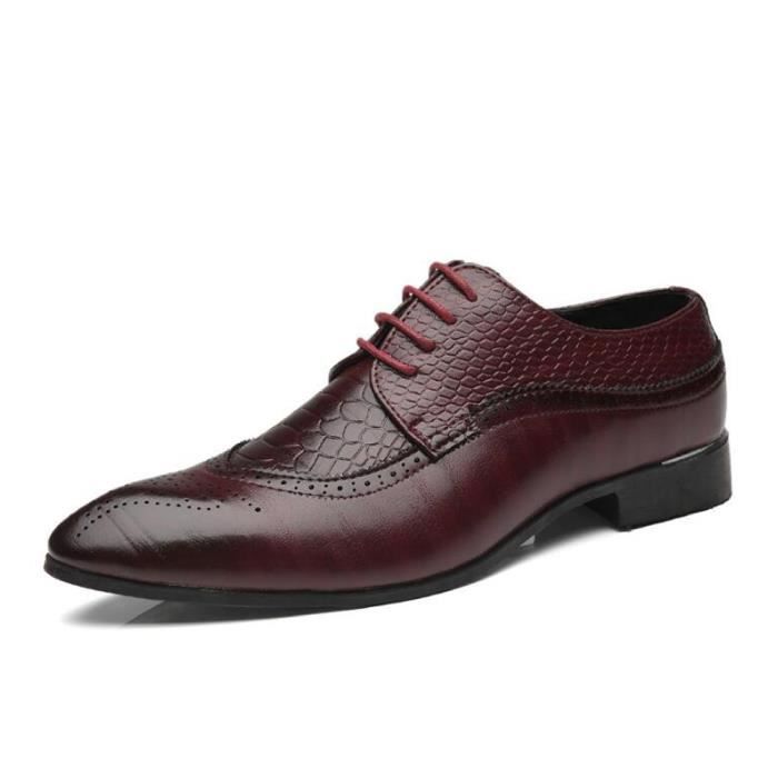 chaussure style richelieu homme