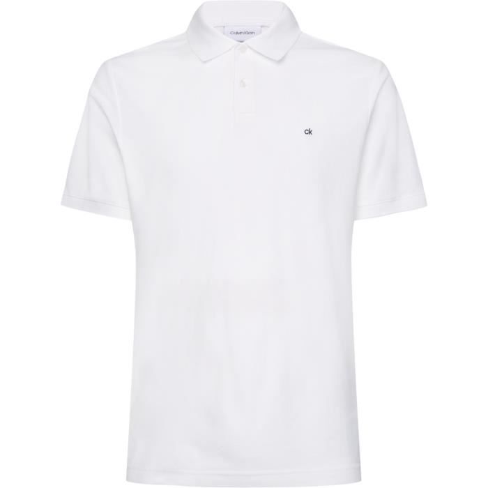 Calvin Klein K10K102964 polo Manches courtes Homme blanc