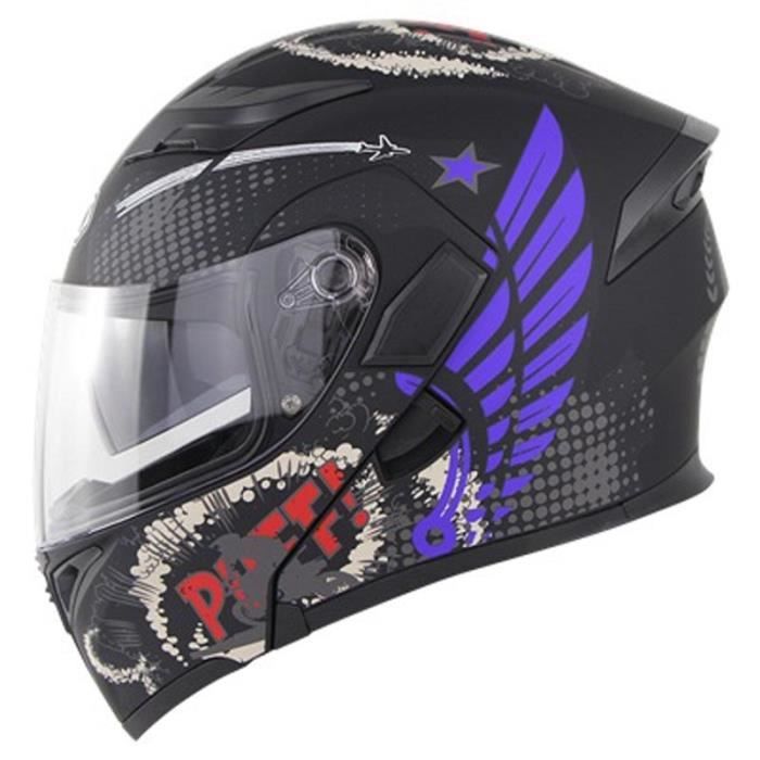Casque Moto Enfant à Visage Ouvert – Demi-casque Rétro Avec Visière, ABS, Léger 650g, Taille 48-55cm, Garçons Et Filles 2-14 Ans
