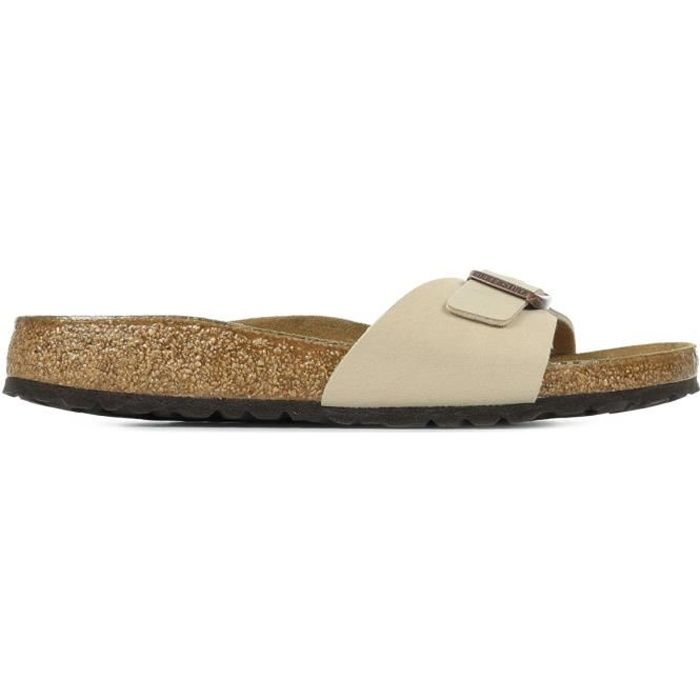 BIRKENSTOCK Mules u0026 Sabots Madrid Ice Femme Beige - Cdiscount Chaussures