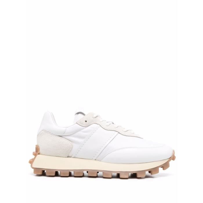 TOD S FEMME XXW25K0FL90RJ9RFV4 BLANC CUIR BASKETS Blanc