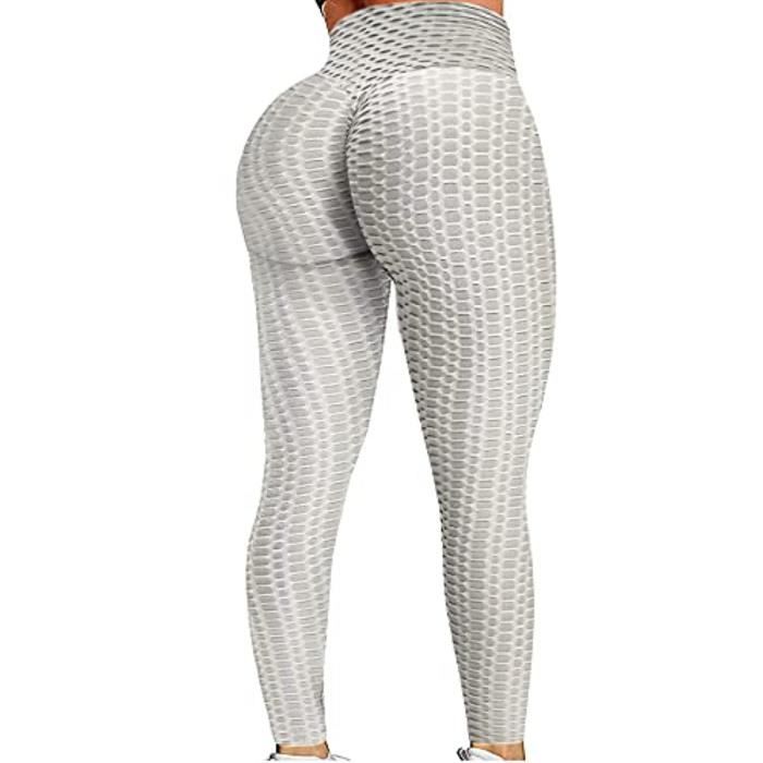 Glacspyg Pantalon Yoga Femme Flare Taille Haute – Legging Évasé Contrôle Ventre, Tissu Doux 4 Sens, Fitness, Jogging & Casual (Noir/Gris)