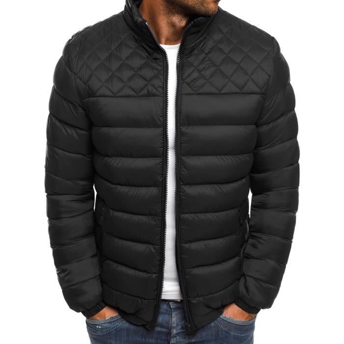 Doudoune a outlet carreaux homme