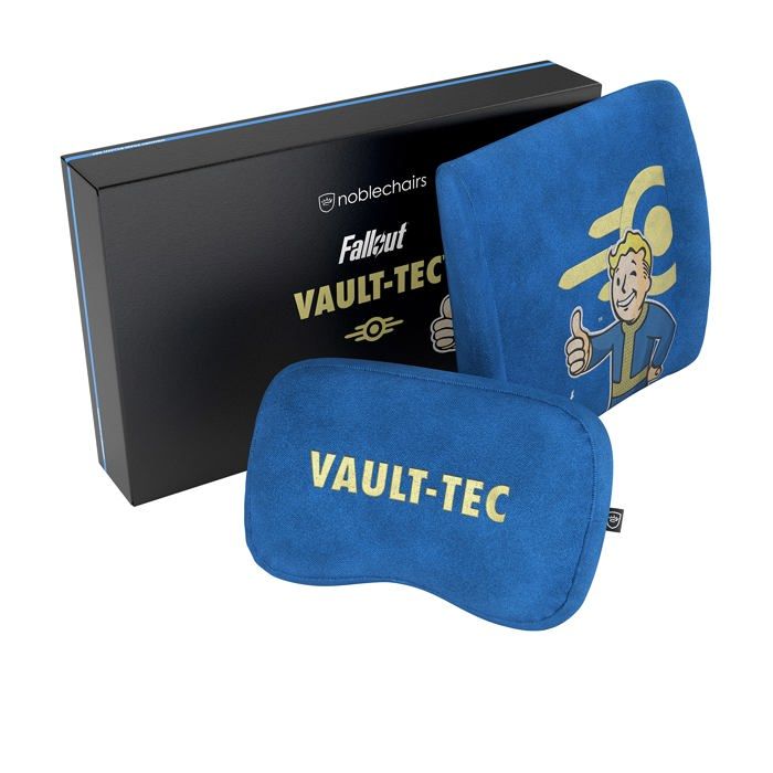 Coussins NOBLECHAIRS Fallout Vault Tec Edition Pack de 2 Broderie exclusive Confort lombaire