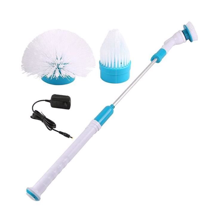 Turbo Scrub Brosse De Nettoyage Electrique 3 Tetes De Brosse