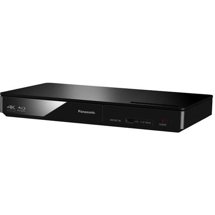 Lecteur Dvd Blu ray 3d 4k Dmp Bdt180ef Usb Hdmi Panasonic Le Lecteur Blur ay - vue 2