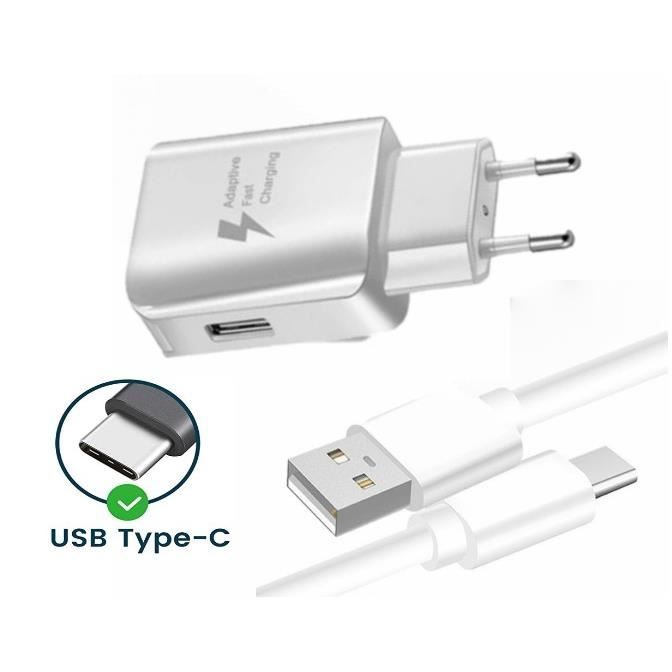 Chargeur Huawei P30 Lite Fast Charger Câble USB Type C Sécurité intégrée