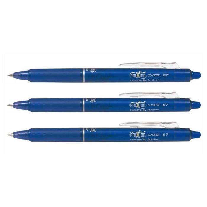 141mm Retractable Bille Stylos, 14 Lot Moyen 1mm Encre Plastique Bleu