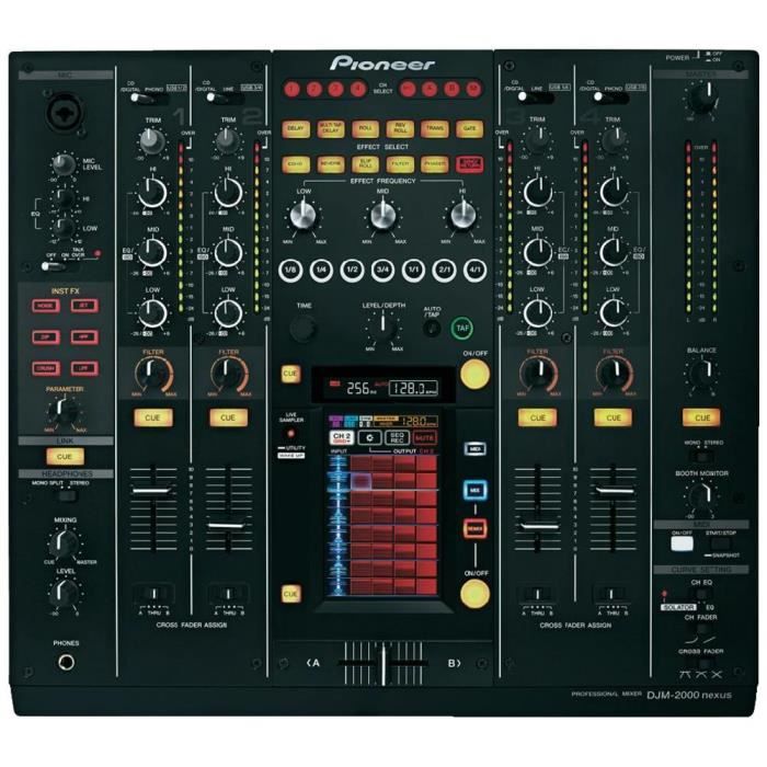 Table de mixage DJ Pioneer DJM-2000NXS - table de mixage Table de mixage DJ Pioneer DJM-2000NXS - table de mixage