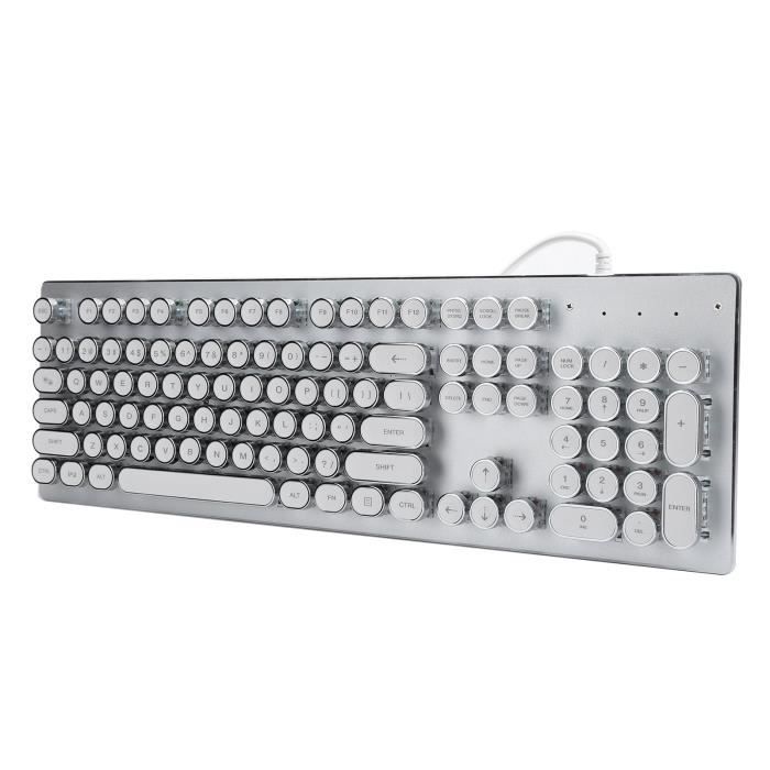Testeur De Clavier 4 Touches Avec LED – Jouet Anti-stress Mécanique – Porte-clés Cliquable – Soulage Le Stress – Durable