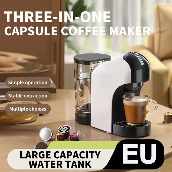 MACHINE A CAFE - MIOLOE - 1400 W - 20 bars - Compatible Nespresso et Dolce Gusto - 800 ml