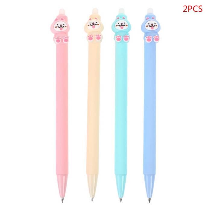 Stylos Gel 2pcs Chien De Dessin Anime Stylo Gel Effacable L Ecriture Stylos De Signature Avec Des Recharges Bleu Achat Vente Stylo Parure Stylos Gel 2pcs Chien De Cdiscount