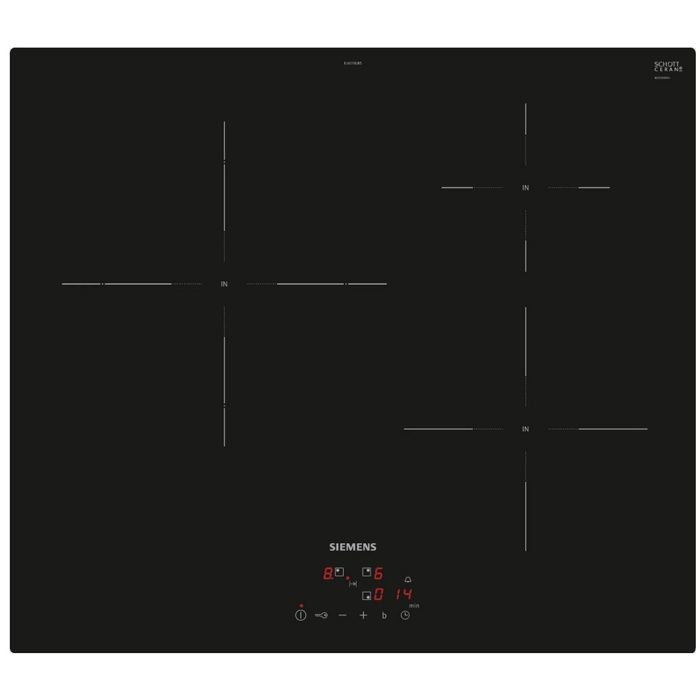 SIEMENS Table de cuisson induction 60 cm 3 foyers EU611BJB5E - vue 10