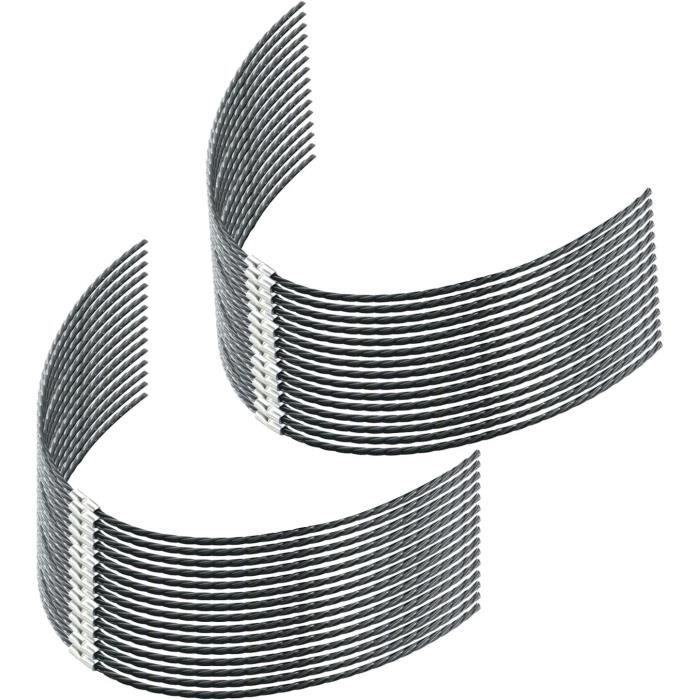Lot 30 Tiges Inox 304 Fil D'acier à Ressort 0.4mm X 400mm - Lot De 30, Acier Inoxydable 304 Pour Bricolage Et Modélisme Lot Fils Acier Bricolage