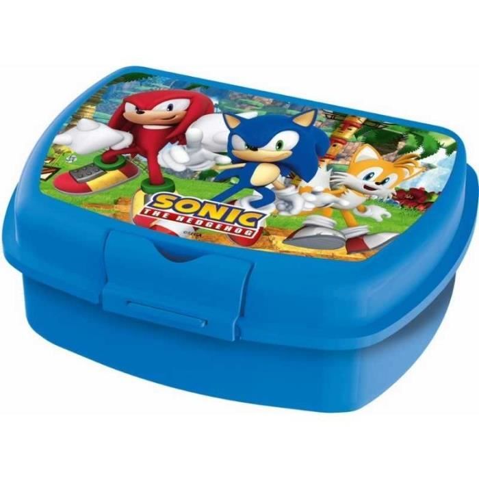 Boîte à Goûter Repas Sandwich Box Super Sonic The Hedgehog