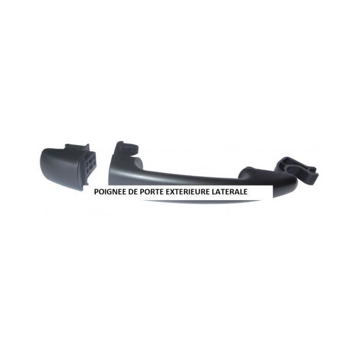 Snowchecking Poignées De Porte Extérieures Avant Arrière Gauche Droite Poignées De Porte Extérieure Pour Suzuki Alto Pour Agila A, Poignée De Porte Extérieure OE 82801M68K505PK (gauche