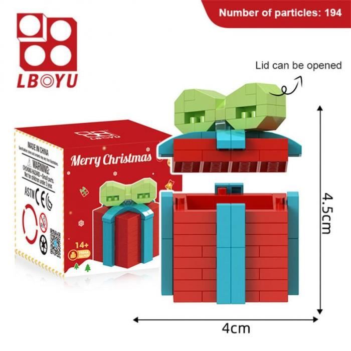 Jouets à Remonter Père Noël - Lot De 10, Mécanisme Mécanique, Plastique ABS, Décoration Et Jouet éducatif Pour Enfants