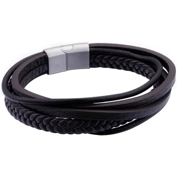 Bracelet cuir femme online pas cher