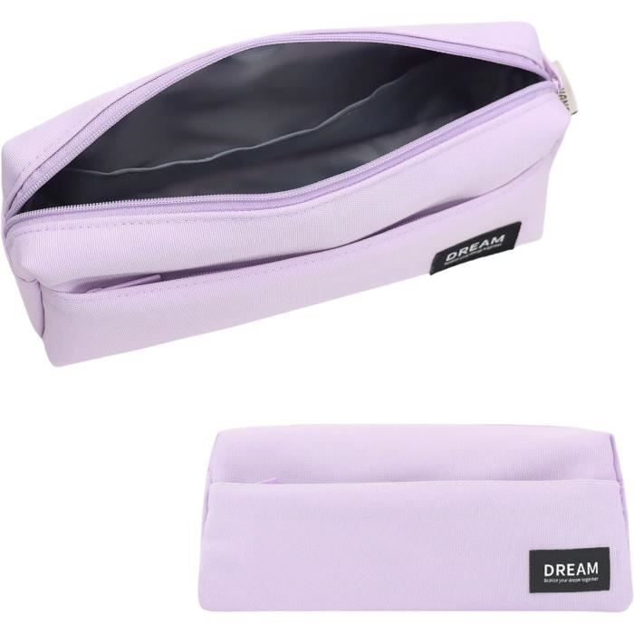 1 Trousse À Crayons En Peluche Kawaii Avec Fermeture Éclair - 22 X 5 Cm - B[H4211