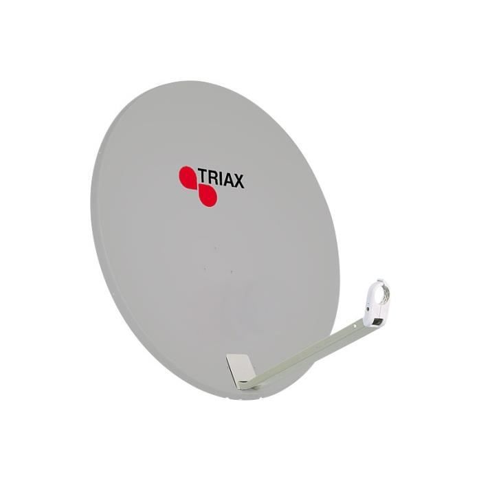Triax TDA 78 H-1 Parabole satellite 78 cm Aluminium Gris clair